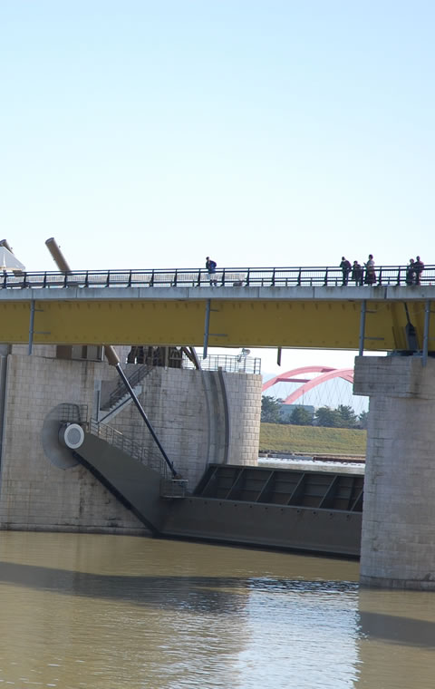 大河津分水可動堰